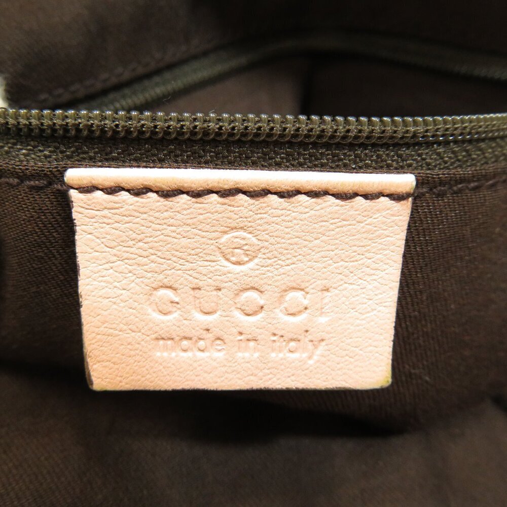 Gucci pink bag Monogram beige shoulder Abbey GG - Picture 6 of 11
